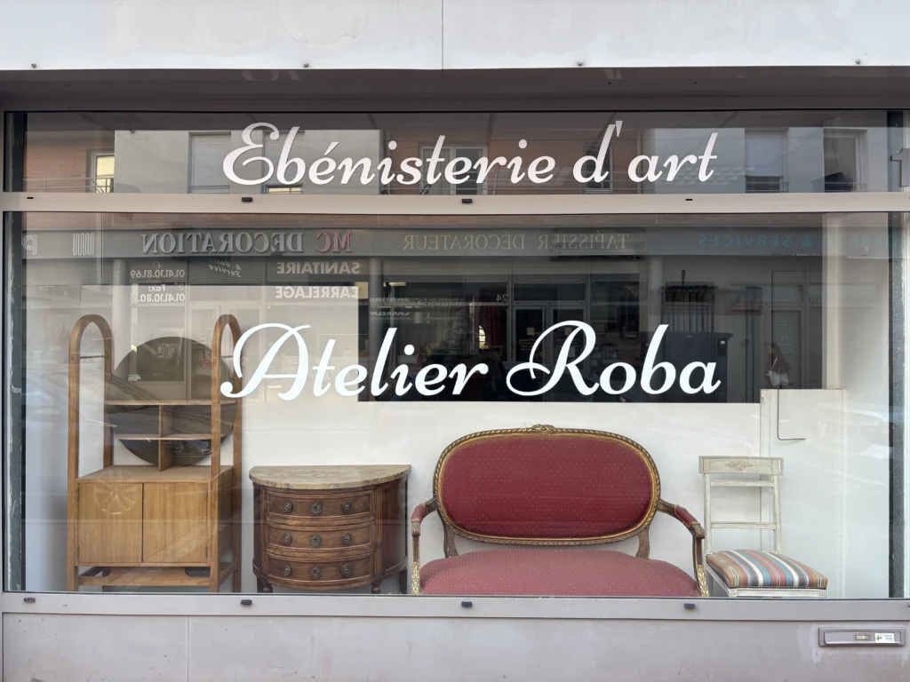 Atelier Roba Restaurateur de meubles Paris Boulogne Billancourt Hauts de Seine